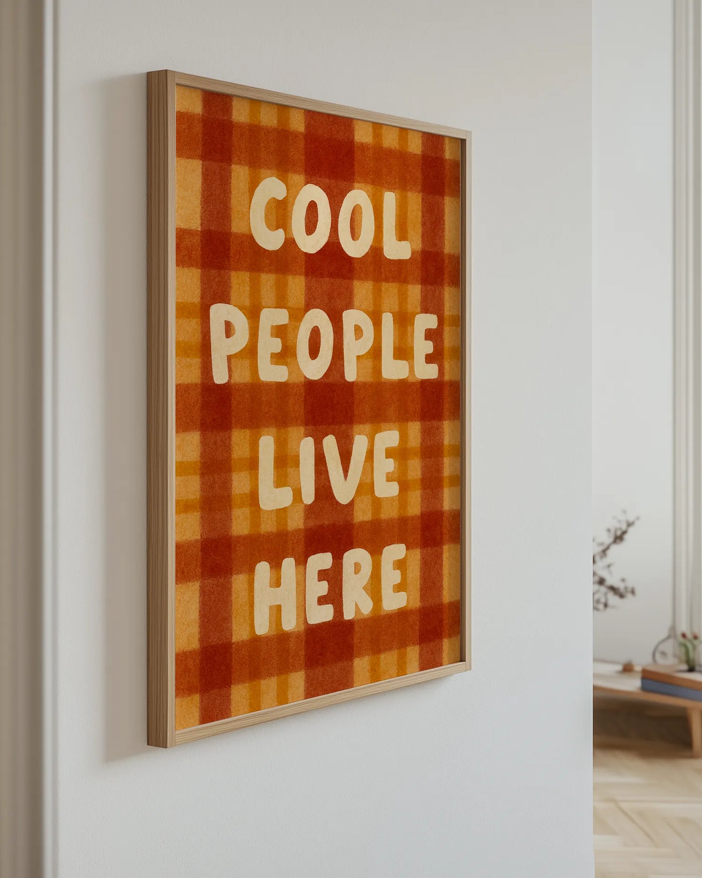 Cool People Live Here Poster