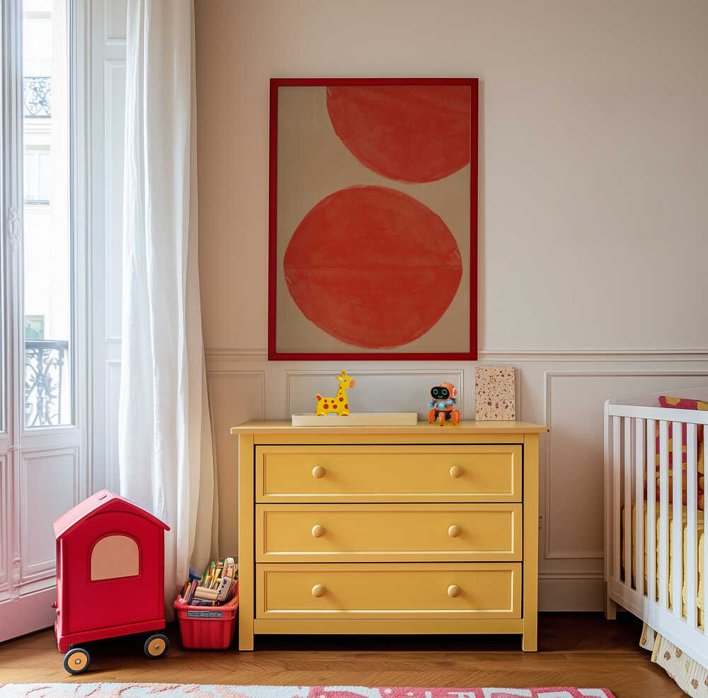 Floraison Écarlate Affiche