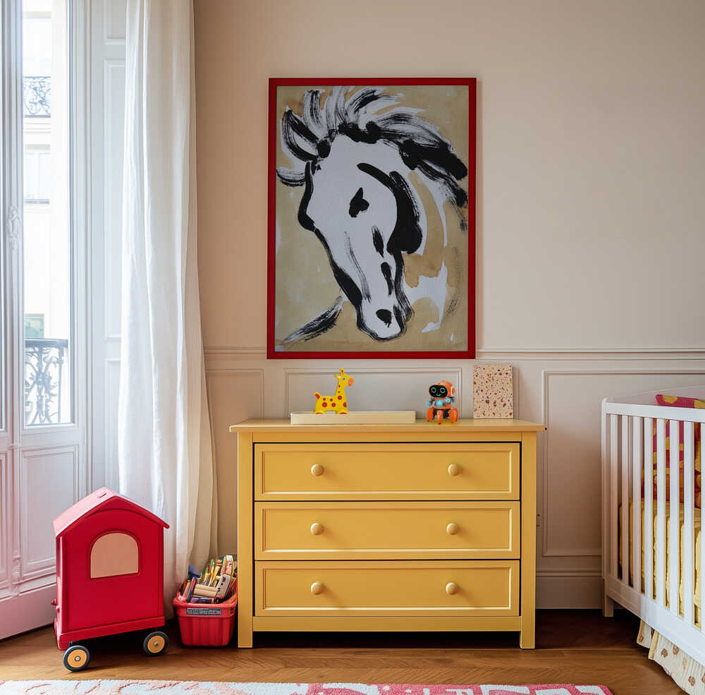 Affiche Harmonie Équine Apaisante