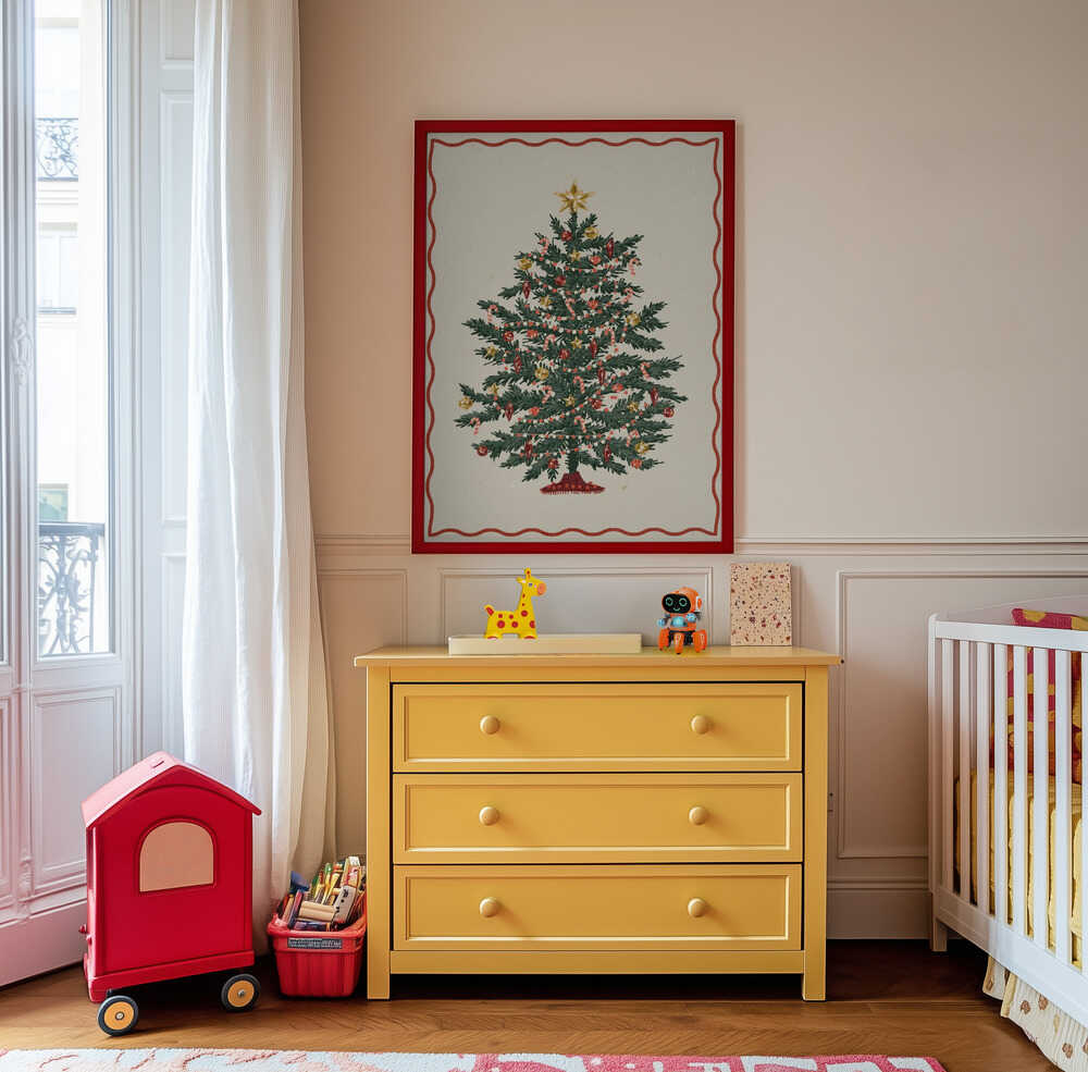Sapin de Noël Affiche
