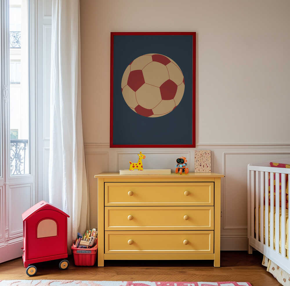 Ballon de Football Affiche