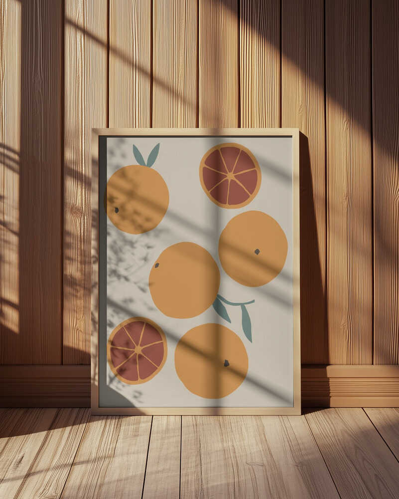 Citrus Glow Affiche