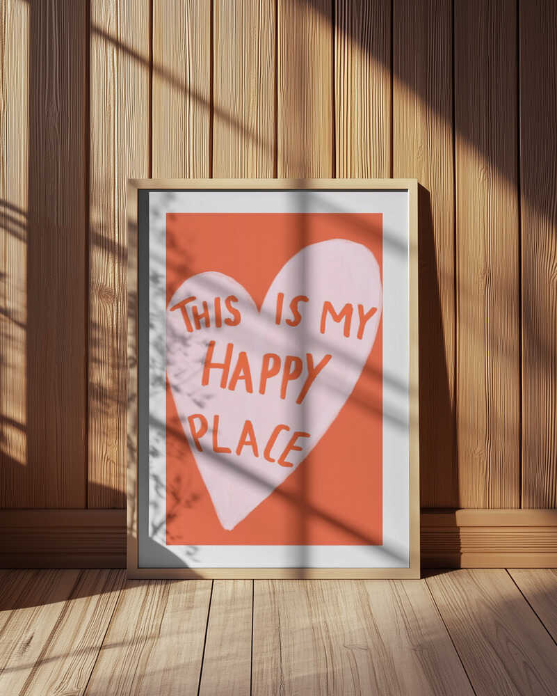 Happy Heart Message Affiche