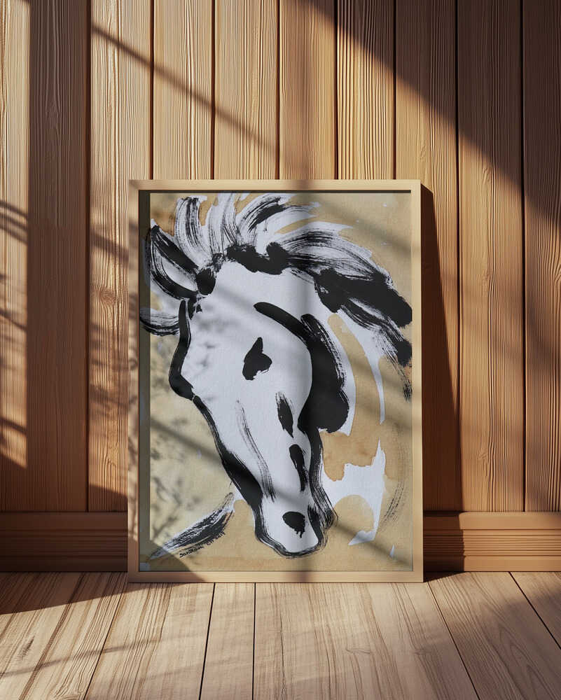 Affiche Harmonie Équine Apaisante