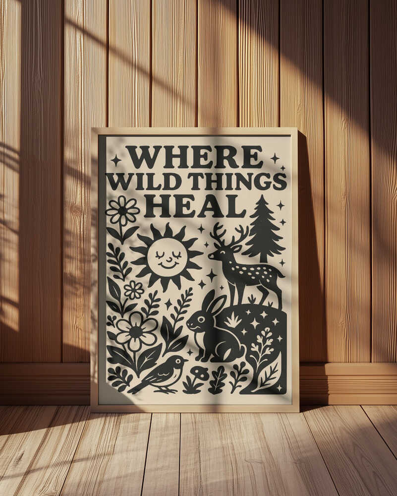 Refuge d’Harmonie Sauvage Affiche