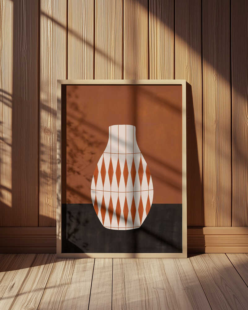 Vase en Terre Cuite Affiche
