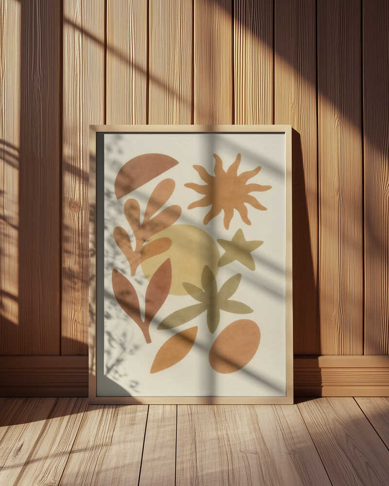 Lueur de Champ de Blé Affiche