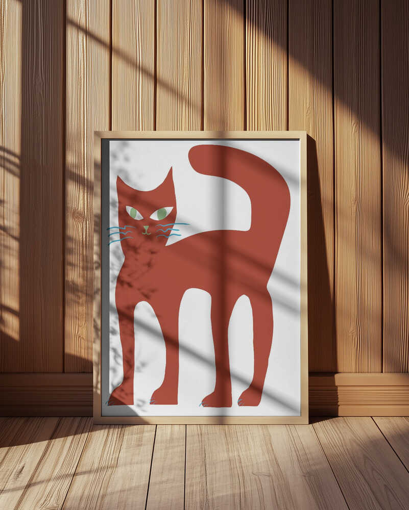 Grand Chat Rouge Affiche