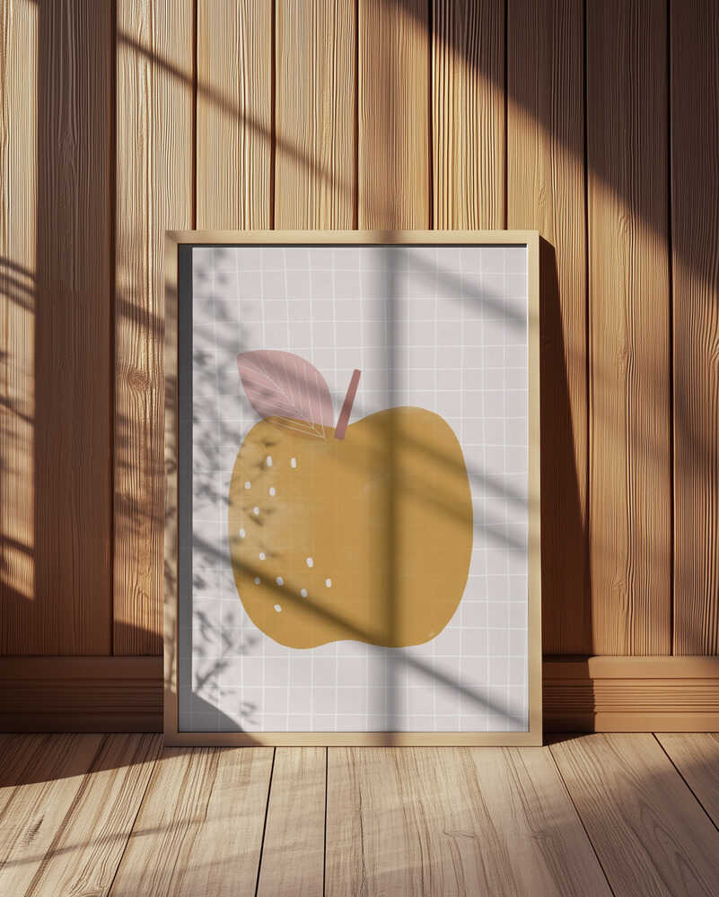 Pomme Jaune Affiche