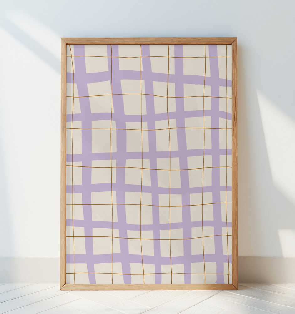 Treillis Lilas Affiche