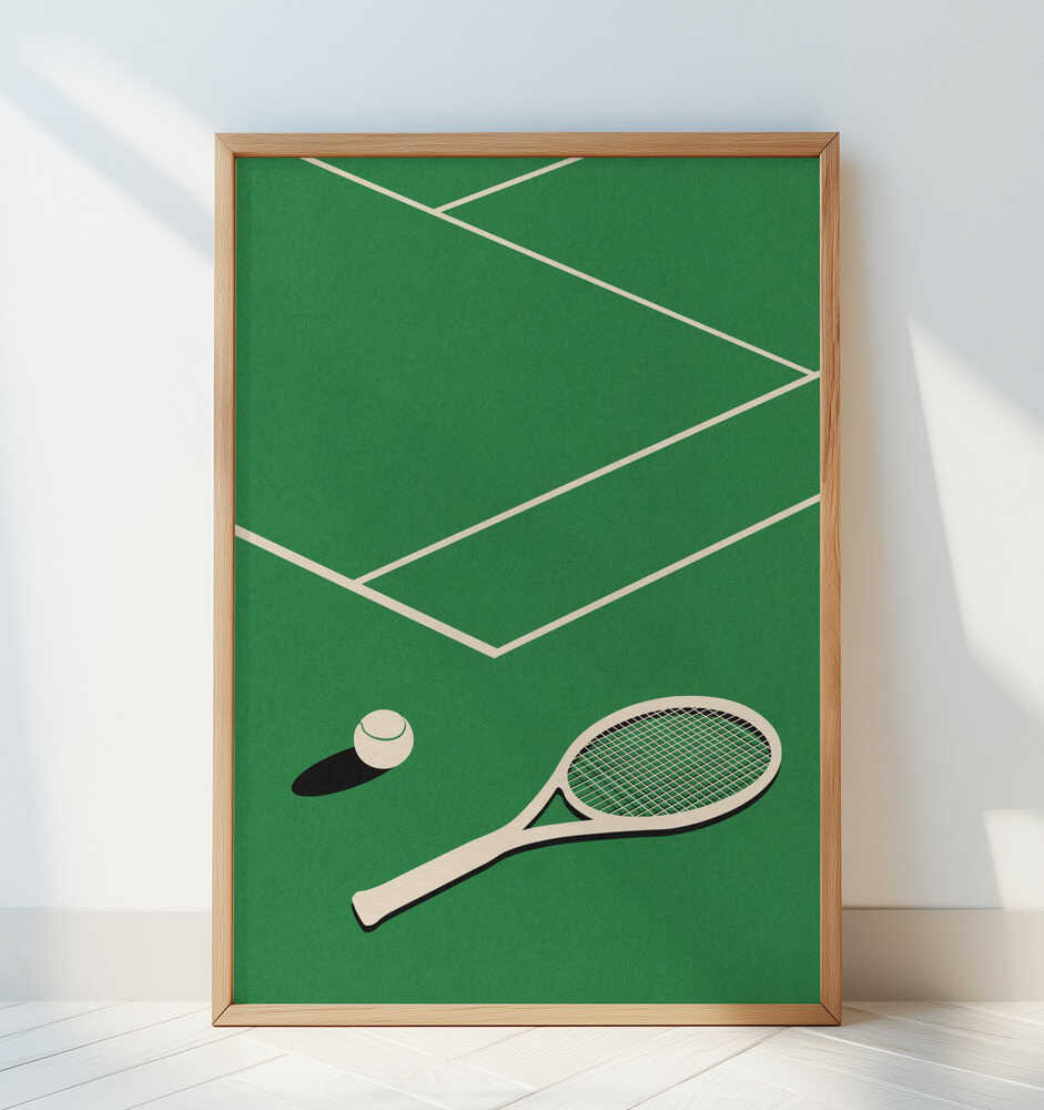 Affiche Lawn Tennis