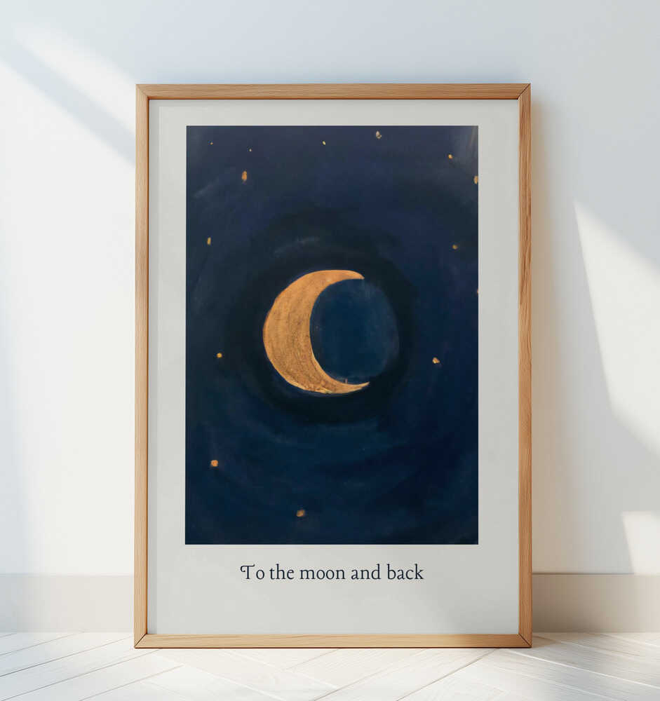 Jusqu’à la Lune et Retour Affiche