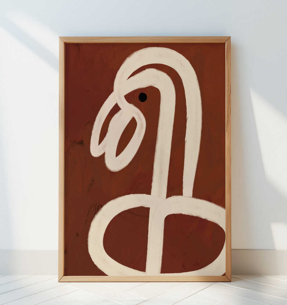 Curved Serenity Affiche