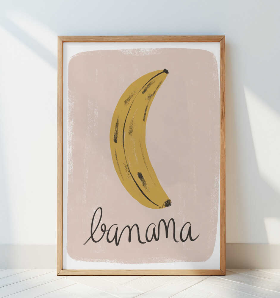Affiche Banane