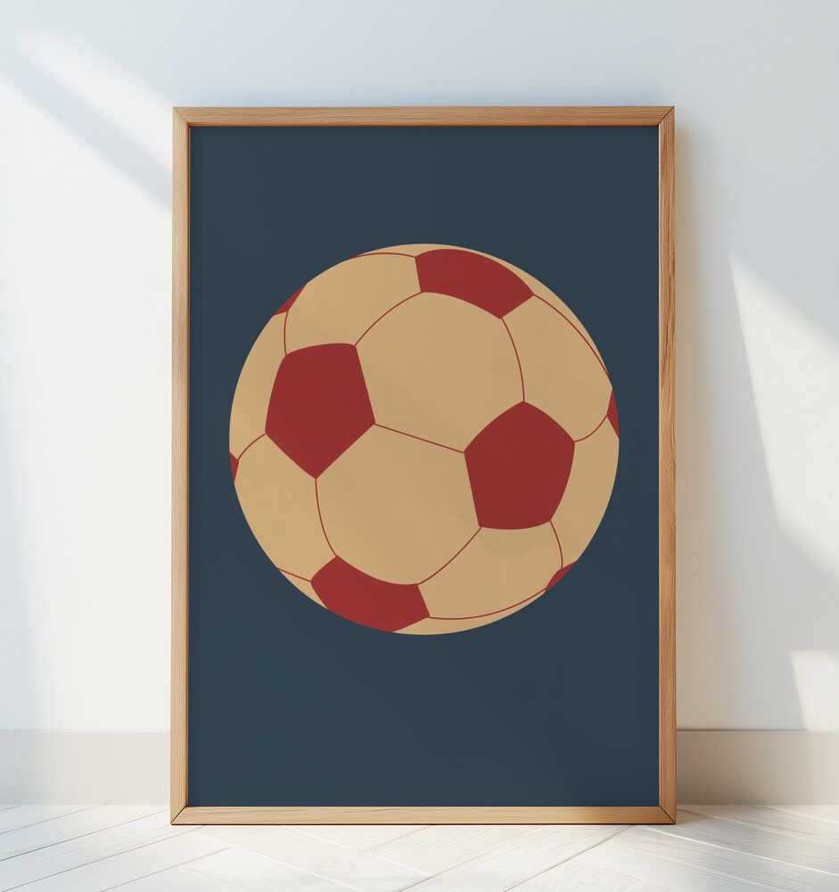 Ballon de Football Affiche