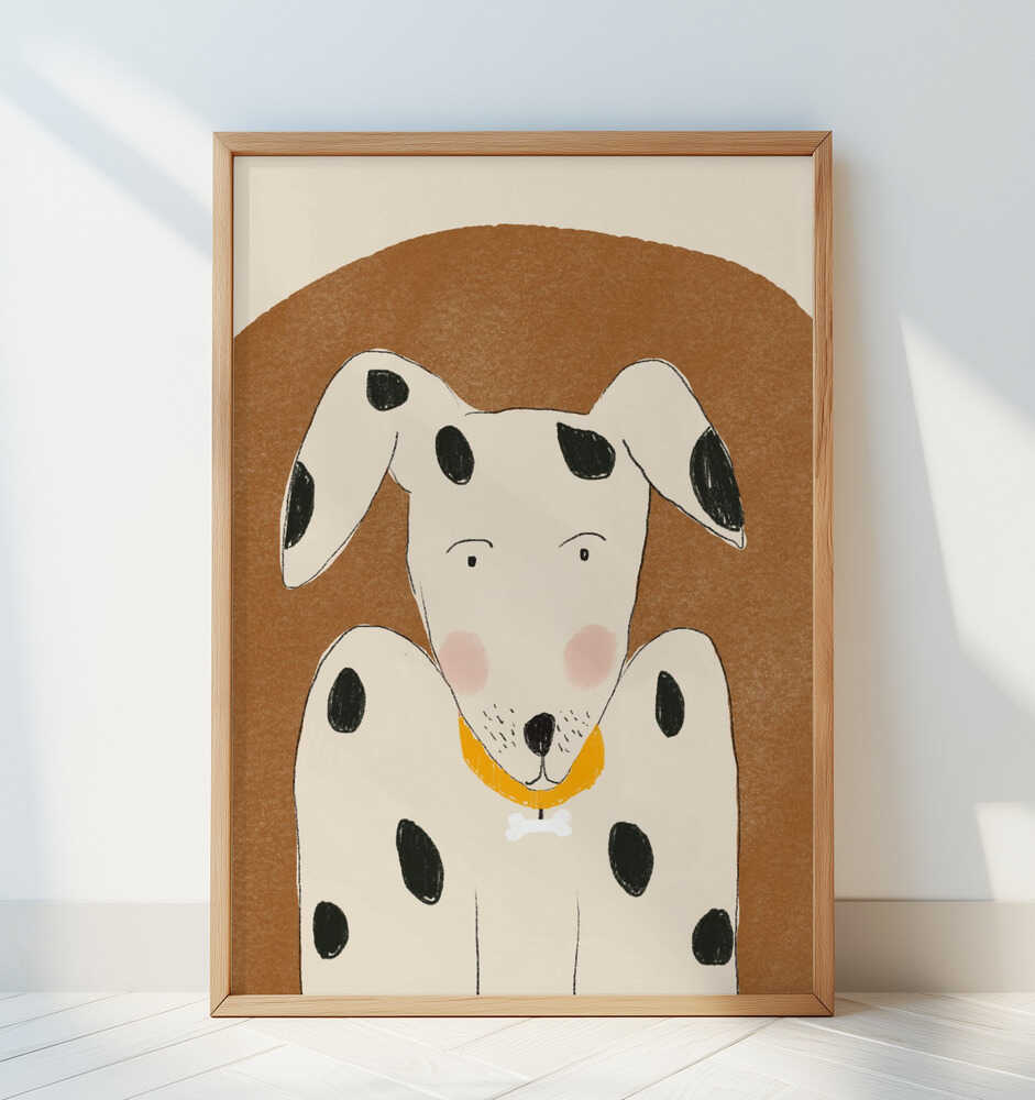 Rêverie du Dalmatien Affiche