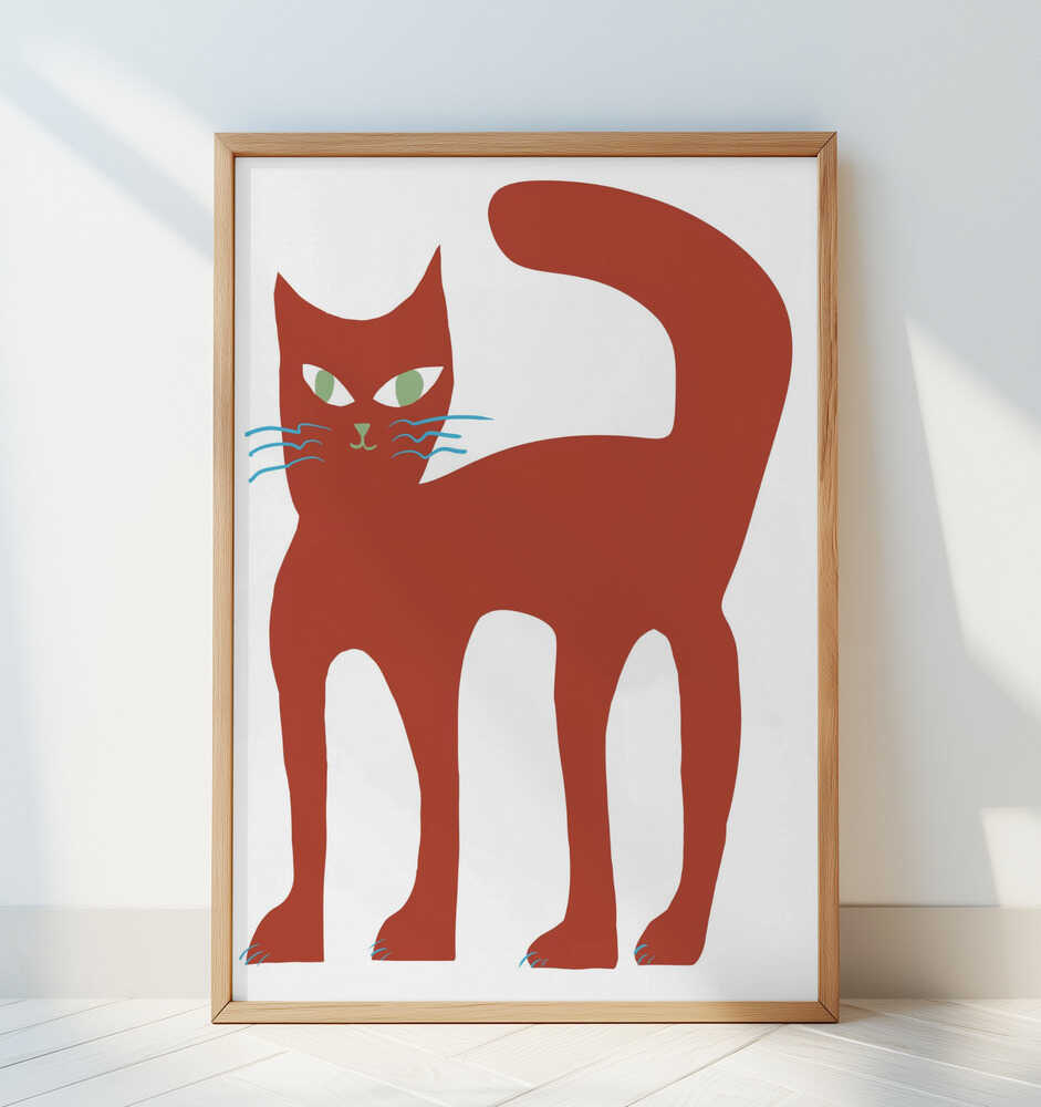 Grand Chat Rouge Affiche