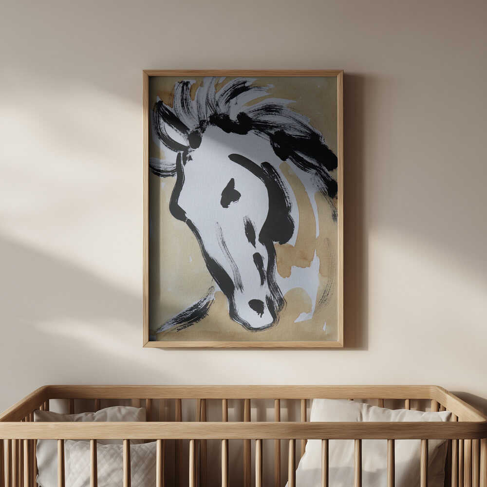 Affiche Harmonie Équine Apaisante