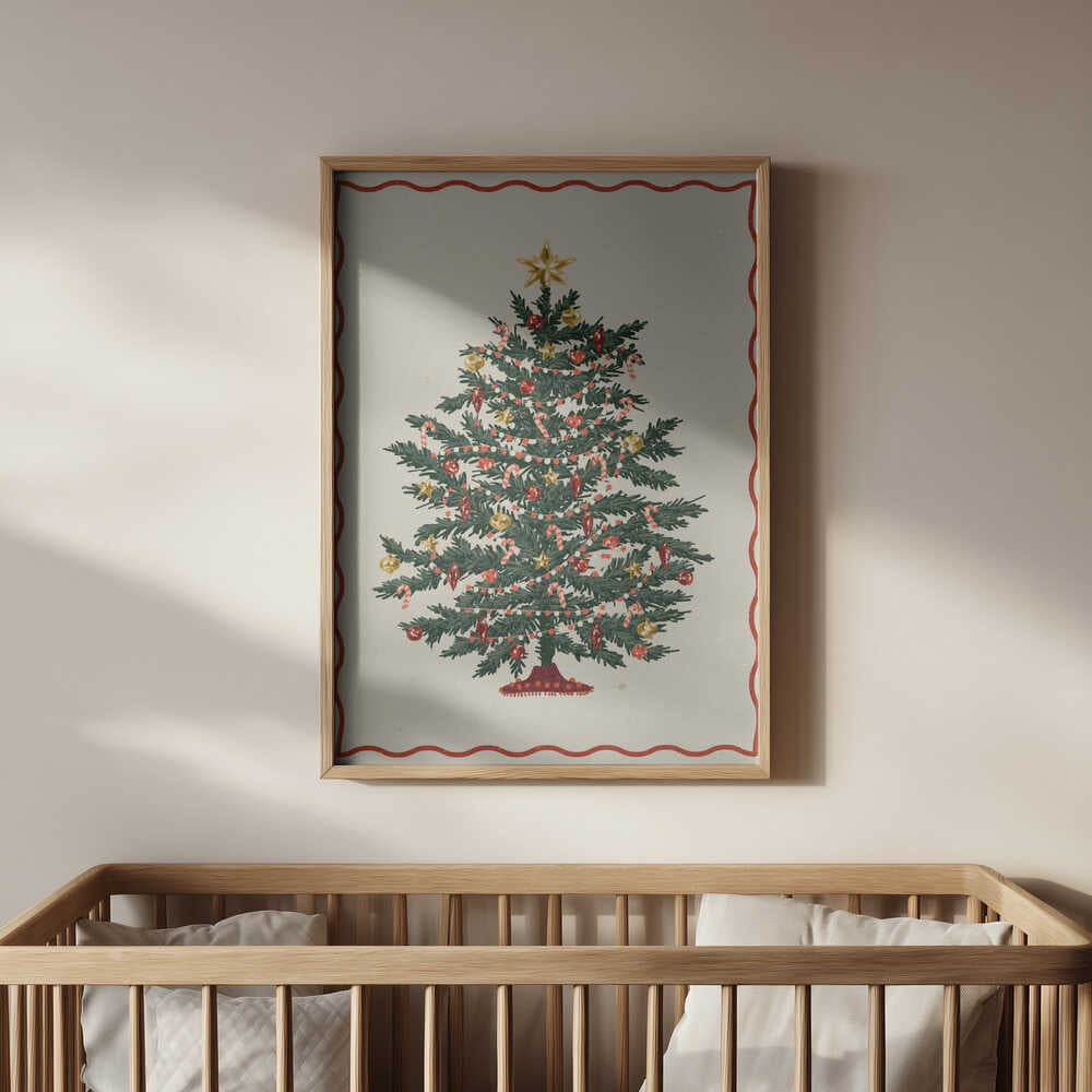 Sapin de Noël Affiche