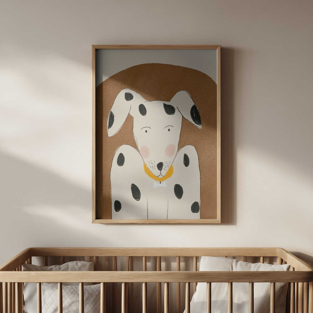 Rêverie du Dalmatien Affiche
