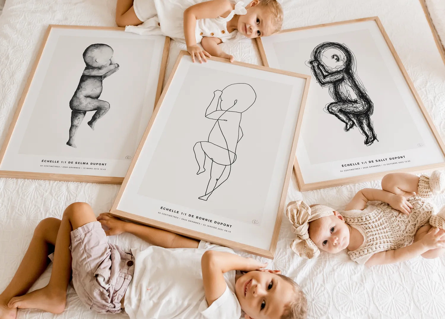L’Affiche de Naissance – un souvenir élégant des premiers instants