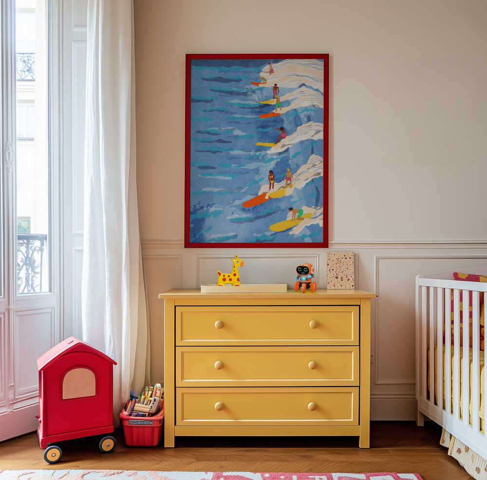 Surf Détente Affiche