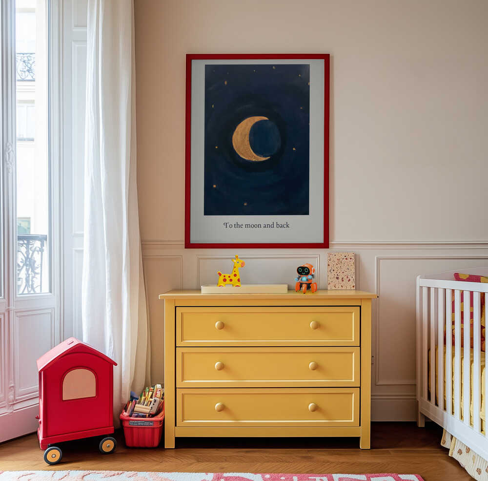 Jusqu’à la Lune et Retour Affiche