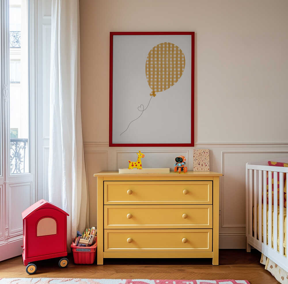 Affiche Ballon Jaune