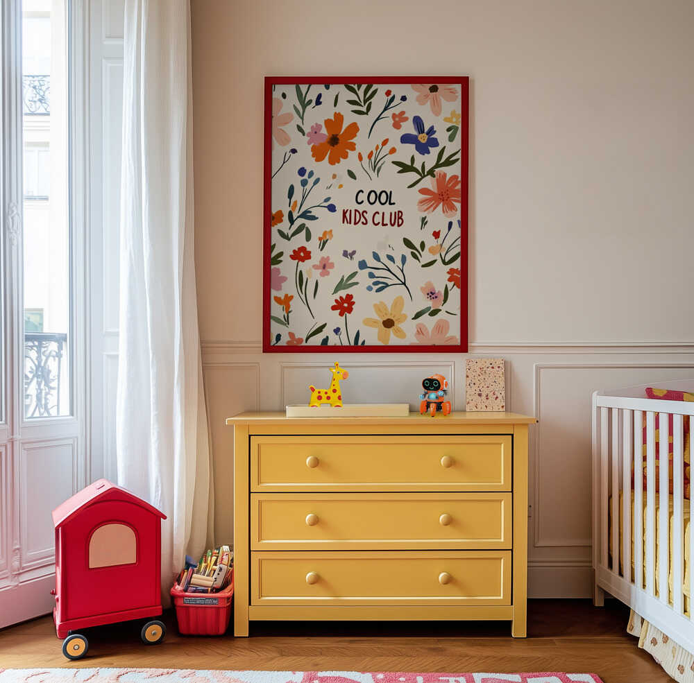 Joie Florale Affiche