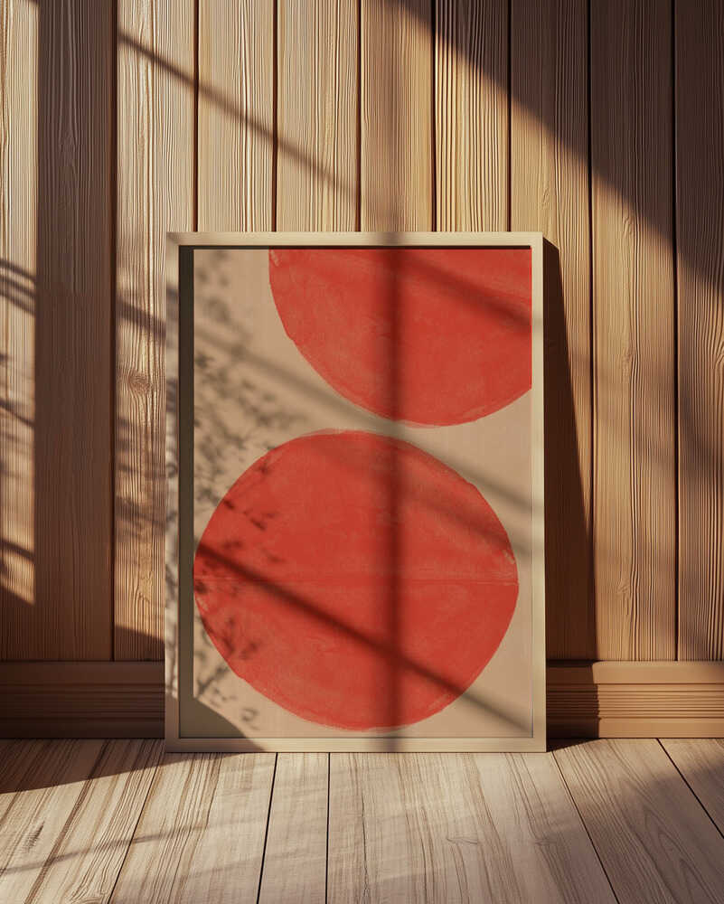 Floraison Écarlate Affiche