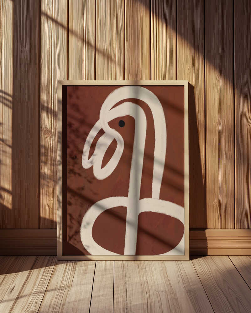 Curved Serenity Affiche