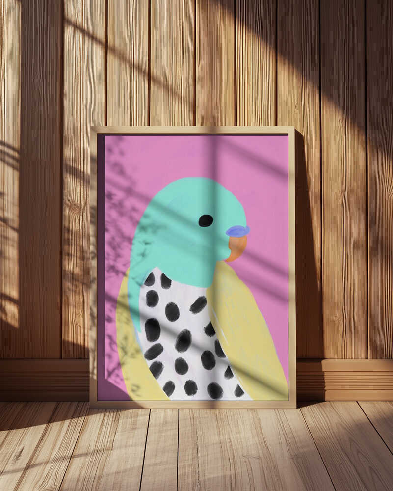 Perruche à Pois Affiche