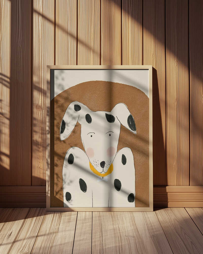 Rêverie du Dalmatien Affiche