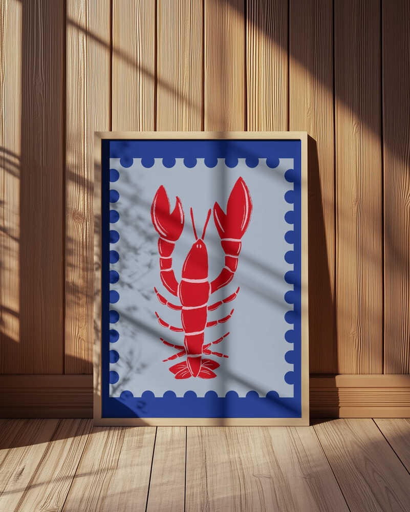 Homard Rouge Affiche