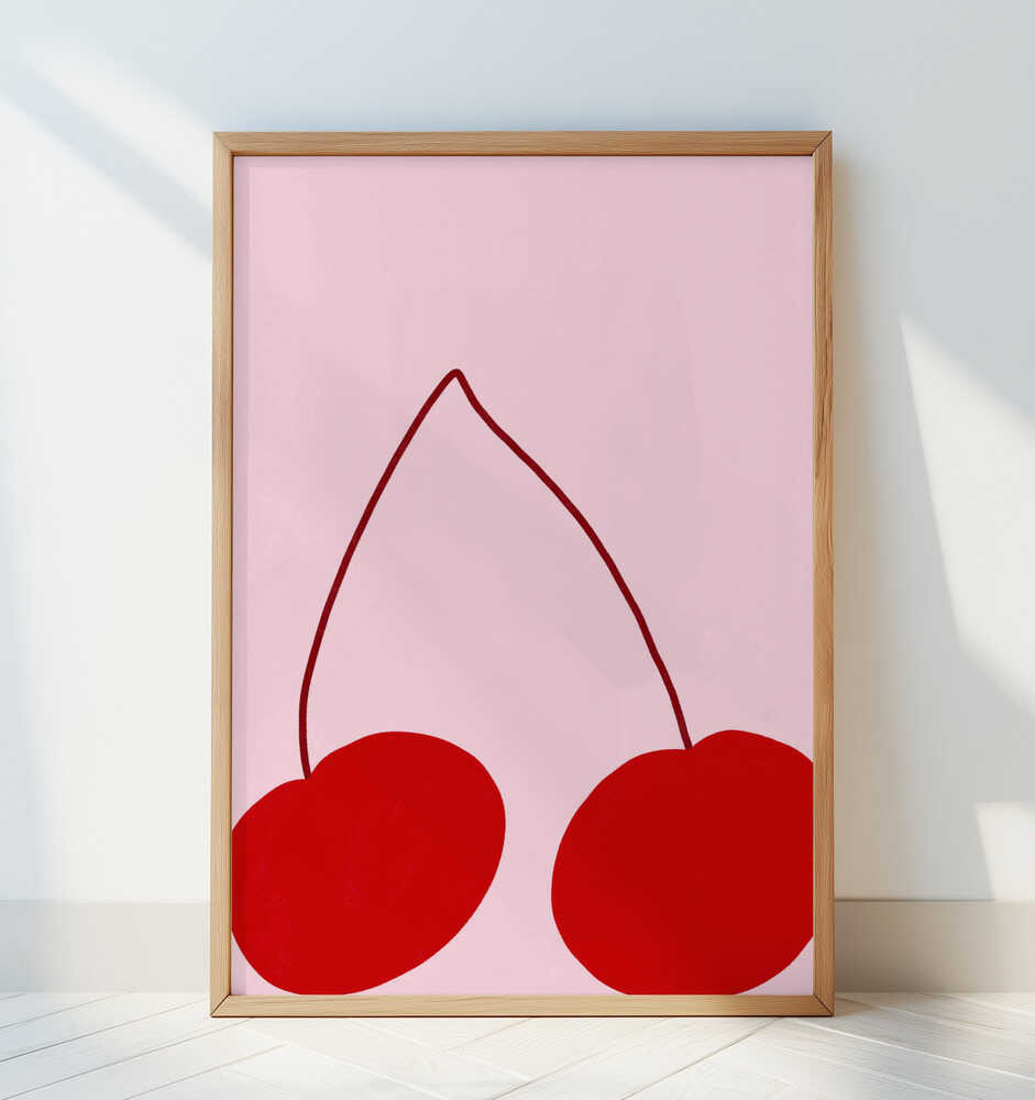 Affiche Duo de Cerises Délice