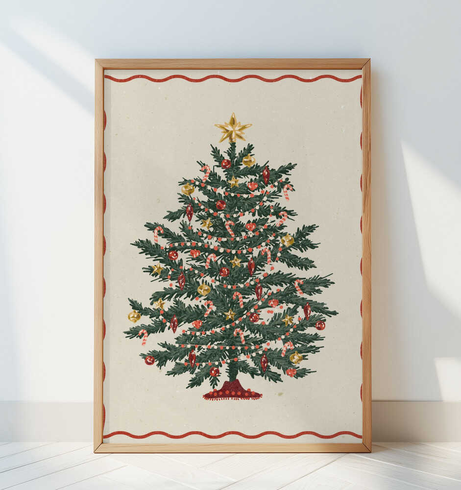 Sapin de Noël Affiche