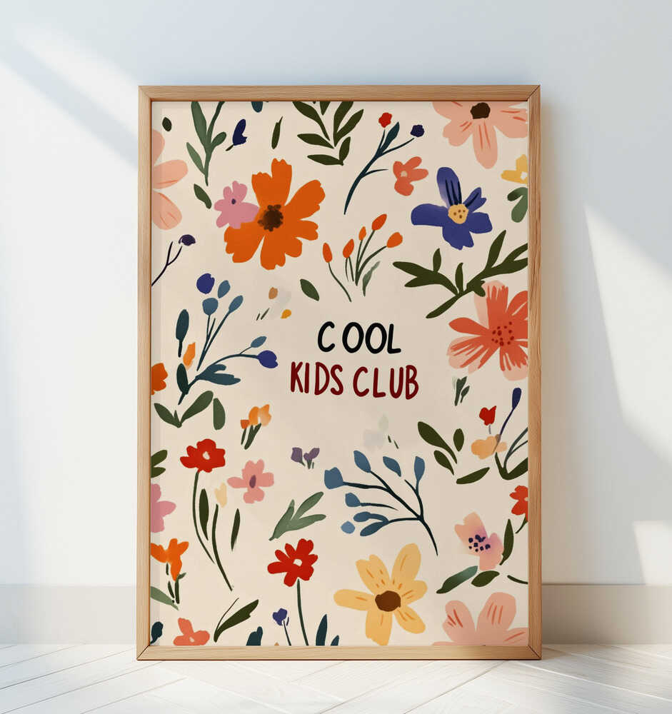 Joie Florale Affiche