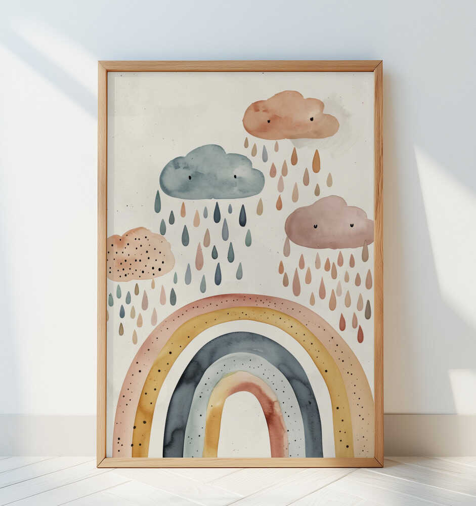 Pluie et Soleil Affiche