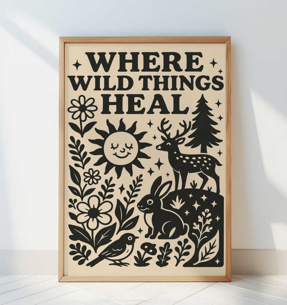 Refuge d’Harmonie Sauvage Affiche