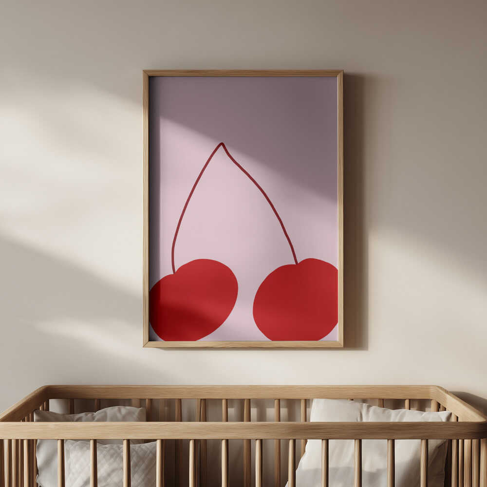 Affiche Duo de Cerises Délice