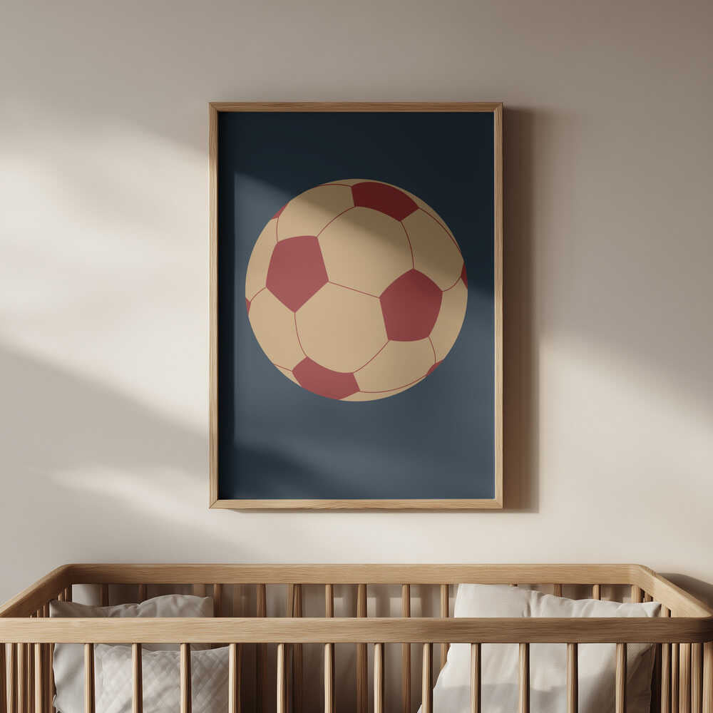 Ballon de Football Affiche