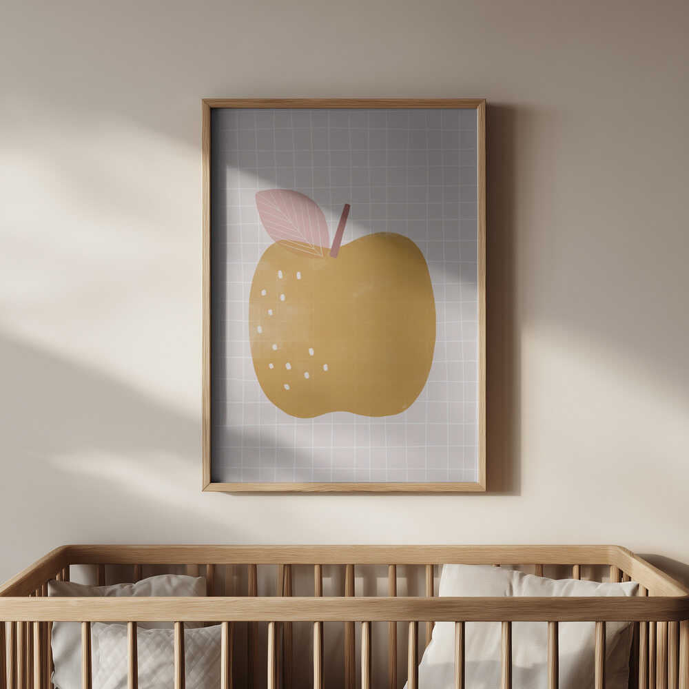 Pomme Jaune Affiche